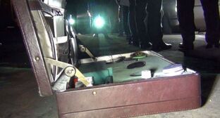 На месте происшествия в Ереване. Фото press office of the Police of RA 