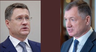 Александр Новак (слева) и Марат Хуснуллин. Коллаж "Кавказского узла" Фото: duma.gov.ru Mos.ru