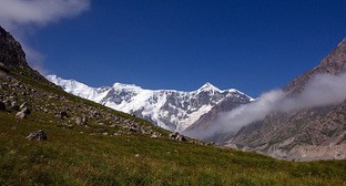 Ледник Безенги. Кабардино-Балкария. Фото: Ирина Шохина https://water-rf.ru Ледник Безенги. Кабардино-Балкария. Фото: Ирина Шохина https://water-rf.ru