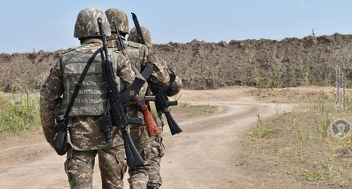 Военнослужащие армии Армении. Фото: официальный сайт Минобороны Армении  mil.am