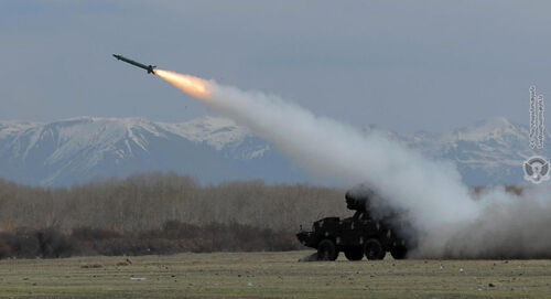Противовоздушная ракета. Фото пресс-службы МО Армении