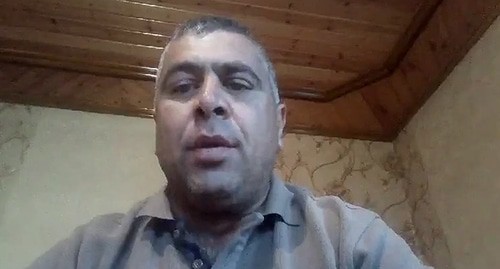 Ализамин Салаев. Скриншот видео: https://www.facebook.com/elzamin.salayev/videos/158496345182695/