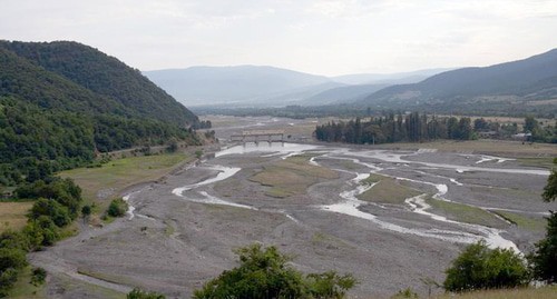 Вид на долину в Панкисском ущелье, Грузия. Фото: REUTERS/Екатерина Анчевская