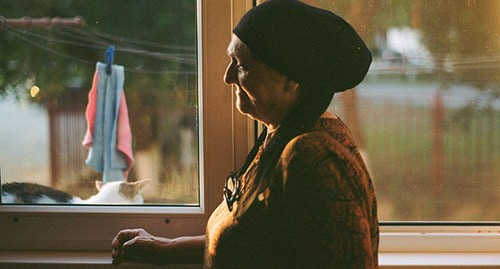 Малика Адиева, мать Асламбека Адиева. Фото Ольги Агеевой для "Кавказского узла"