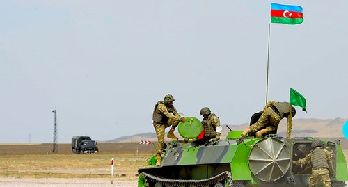 Спецтехника азербайджанской армии. Фото пресс-службы МО Азербайджана