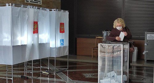 Голосование в Северной Осетии. 19 сентября 2021 года. Фото Эммы Марзоевой для "Кавказского узла"