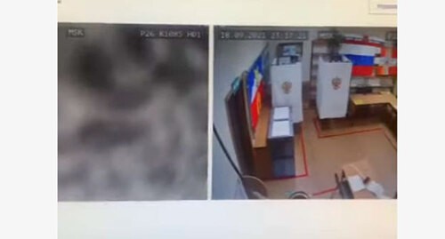 Кадр видео "Камеру на избирательном участке Пятигорска №1085 закрыли шваброй" https://www.youtube.com/watch?v=WSBORB1C95E