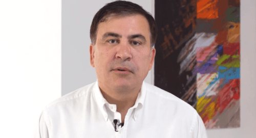 Михаил Саакашвили. Кадр видеообращения. https://www.facebook.com/SaakashviliMikheil/videos/528972974597812/?v=528972974597812