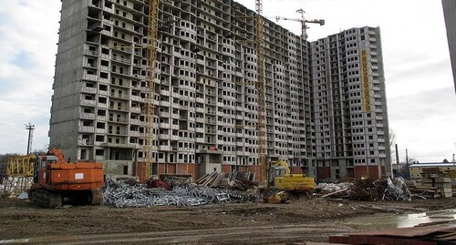 Строительство жилого комплекса в Краснодаре. Фото с сайта "Жккино.рф"