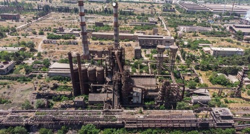Металлургический завод в Рустави. Фото: Helios40 http://wikimapia.org/