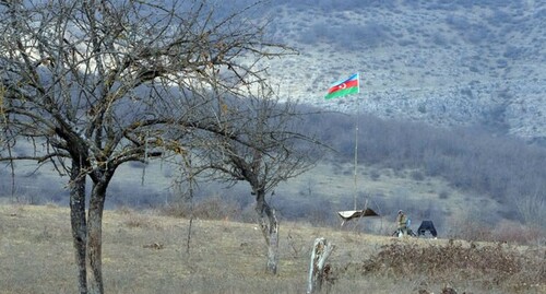 Азербайджанский солдат на боевых позициях близ села Тагавард в районе Нагорного Карабаха, 18 января 2021 года.Фото. РЕЙТЕР/Артем Микрюков
