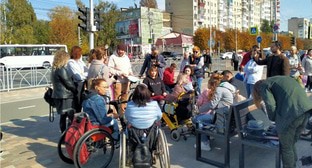 Активисты указали властям на проблемы доступности Ставрополя для инвалидов
