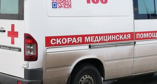 Автомобиль скорой помощи. Фото Нины Тумановой для "Кавказского узла" Автомобиль скорой помощи. Фото Нины Тумановой для "Кавказского узла"