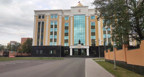 Южный окружной военный суд, октябрь 2021 года. Фото Константина Волгина для "Кавказского узла"