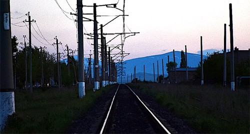 Железная дорога Тбилиси - Гюмри - Карс. Скриншот https://jam-news.net/closed-railway-of-my-childhood-and-the-armenian-azerbaijani-conflict/