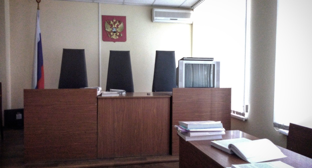 Зал судебных заседаний в Ростове-на-Дону. Фото Константина Волгина для "Кавказского узла"
