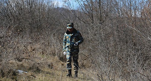 Поиск останков солдат в Нагорном Карабахе. Фото https://www.facebook.com/RescueServiceOfTheNKR