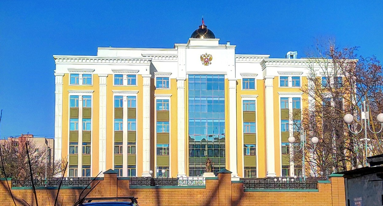 Южный окружной военный суд. Фото Константина Волгина для "Кавказского узла"
