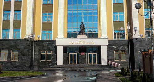 Южный окружной военный суд, 1 декабря 2021 года. Фото Константина Волгина для "Кавказского узла"
