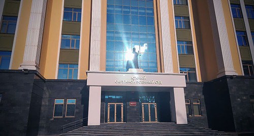 Южный окружной военный суд. Фото Константина Волгина для "Кавказского узла"