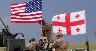 Военные учения Noble Partner под Тбилиси. Фото Инны Кукуджановой для "Кавказского узла". 