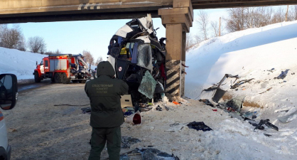 Место аварии. Фото: пресс-служба управления СКР по Рязанской области https://ryazan.sledcom.ru/news/item/1645002/