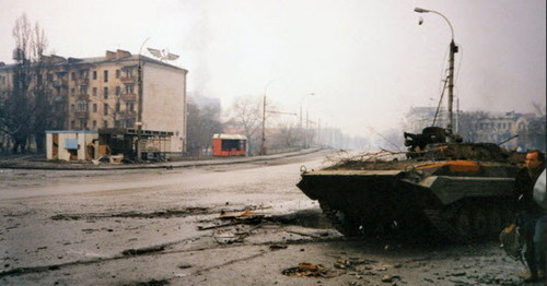 Грозный в первую чеченскую военную кампанию. Фото: Vladimir Varfolomeev https://www.flickr.com