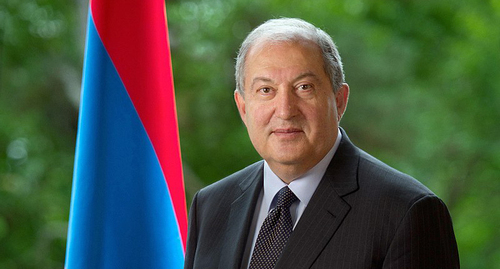 Официальный портрет бывшего президента Республики Армения Армена Саркисяна. Фото пресс-службы президента Армении President.am