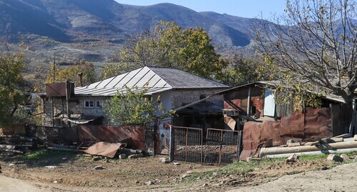 Дом в Гадруте. Декабрь 2020 года. Фото Азиза Каримова для "Кавказского узла"