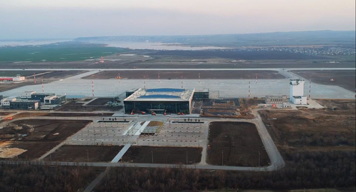 Аэропорт "Гагарин" в Саратове . Фото alex smith - https://ru.wikipedia.org/wiki/Гагарин_(аэропорт)