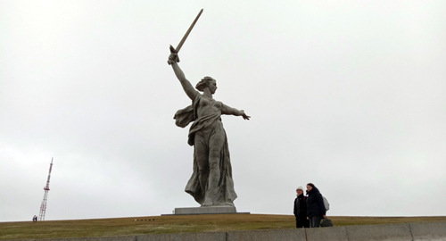Монумент "Родина-мать зовет!" в Волгограде. Фото Вячеслава Ященко для "Кавказского узла"