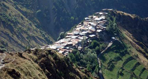 Село Гельмец Рутульского района Дагестана. Фото  Flash Card https://ru.wikipedia.org/wiki/Гельмец