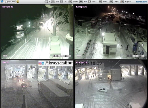 Изображение с камеры на КПП "Верхний Ларс". https://kray-zemli.com/24-verhnij-lars.html Изображение с камеры на КПП "Верхний Ларс". https://kray-zemli.com/24-verhnij-lars.html