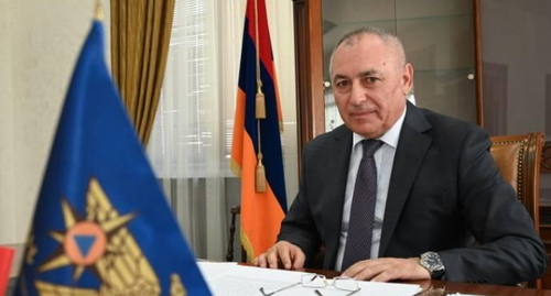 Андраник Пилоян.  Фото: пресс-служба МЧС Армении. http://www.mes.am/ru/bio/