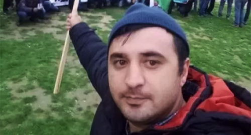 Азербайджанский активист Самир Ашуров. Скриншот https://www.turan.az/ext/news/2022/3/free/Social/ru/3167.htm