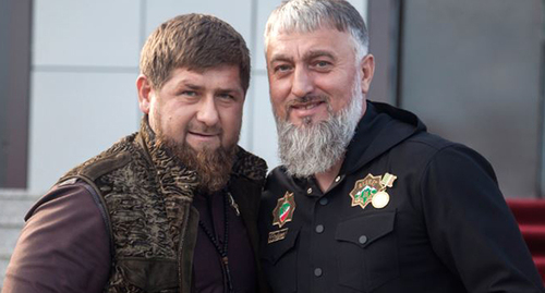 Рамзан Кадыров (слева) и Адам Делимханов. Фото: https://chechnyatoday.com/