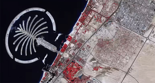 Вид на Дубаи с воздуха. Фото: https://ru.wikipedia.org/wiki/Дубай