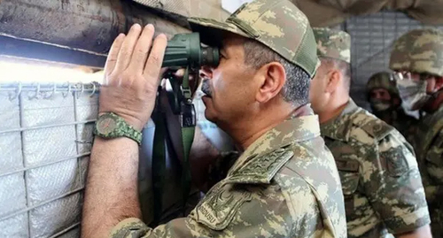 Военнослужащие азербайджанской армии. Фото пресс-службы МО Азербайджана