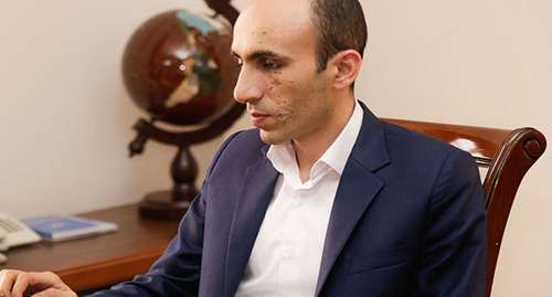 Артак Бегларян. Фото: Artsakh Government http://gov.nkr.am/