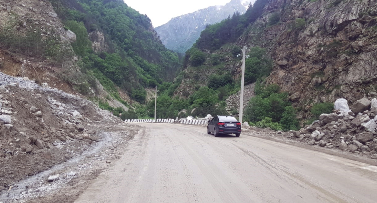 Транскавказская магистраль. Фото: пресс-служба ФКУ Упрдор «Кавказ».
