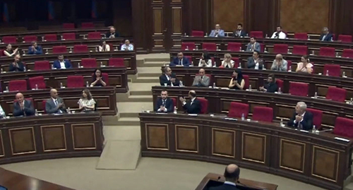Заседание парламента Армении. Фото пресс-службы парламента