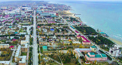 Каспийск. Фото https://commons.wikimedia.org/wiki/Category:Kaspiysk