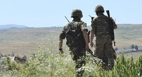 Армянские военнослужащие.Фото пресс-службы Минобороны Армении. https://mil.am/ru/news/9784