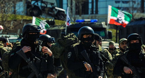 Чеченские военнослужащие. Фото: "Грозный-информ" https://www.grozny-inform.ru/