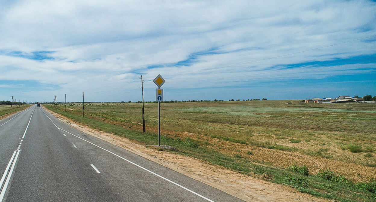 Трасса Вольное – Замьяны. Фото пресс-служба РОСАВТОДОР 