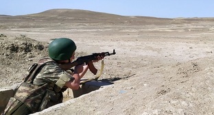 Азербайджанский военный. Фото: пресс-служба министерства обороны Азербайджана, https://mod.gov.az/