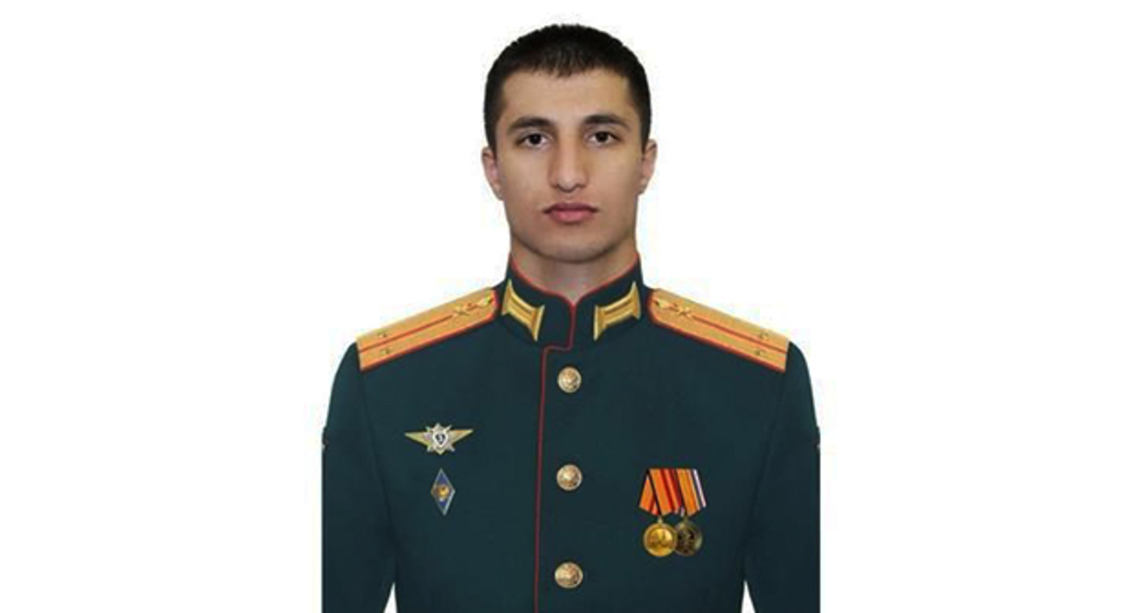 Командир роты Тамерлан Ильясов. Фото https://lezgigazet.ru