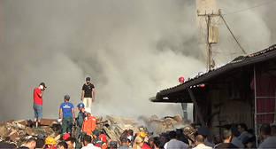 Взрыв в Ереване. 14 августа 2022 г. Фото Армине Мартиросян для "Кавказского узла"