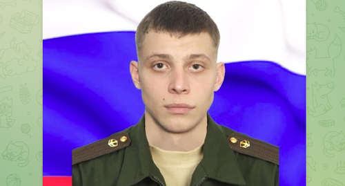 Ефрейтор Виктор Сергеев. Фото https://t.me/s/admkam34/4948