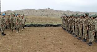 Азербайджанские военнослужащие. Фото пресс-службы Минобороны Азербайджана